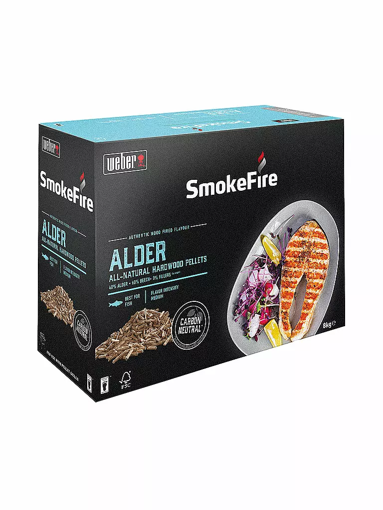 WEBER GRILL Smokefire Holzpellets 8kg Erlenholz braun