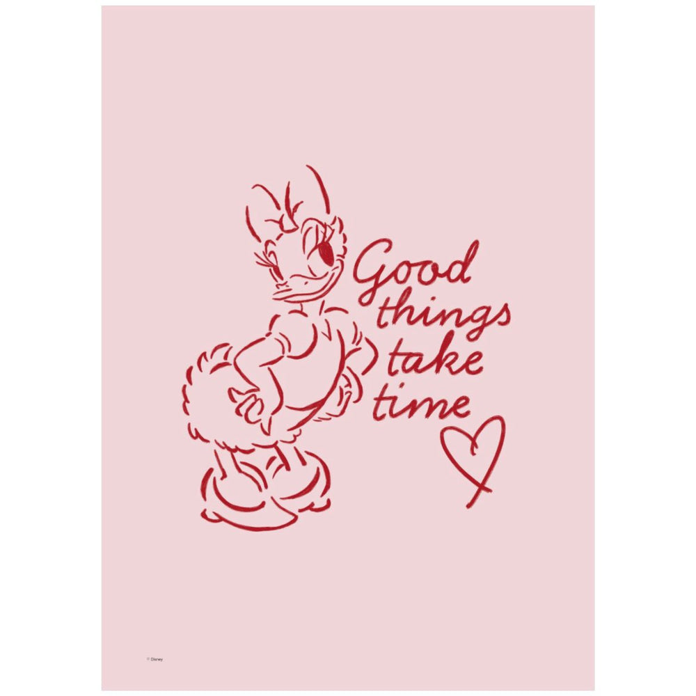 Køb Poster & Frame Disney - Good Things Takes Time