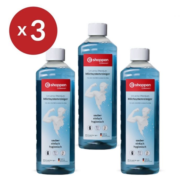 eShoppen 3er Set Milchsystemreiniger á 500ml