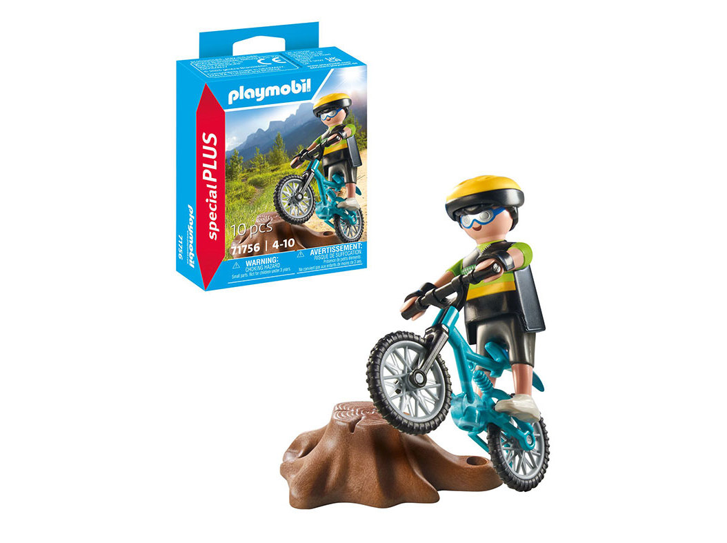 CICLISTA DE MONTANHA PLAYMOBIL