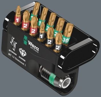 Wera Bit check Diamond Bitset 12 delig