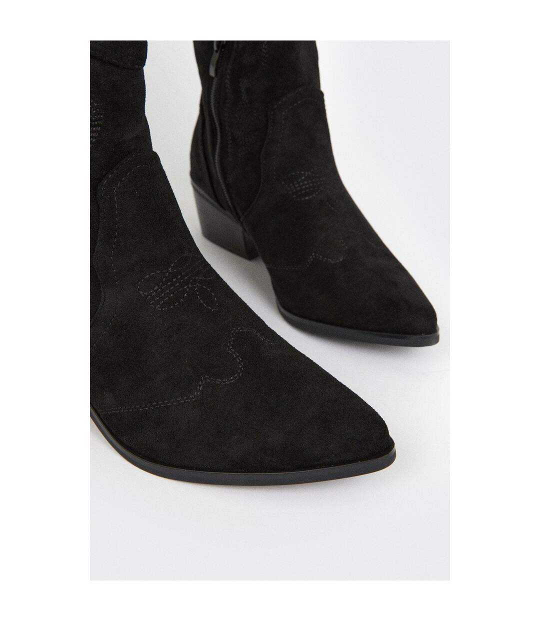 Dorothy Perkins - Botte de Cowboy ANITA - Femme (Noir) - UTDP1481