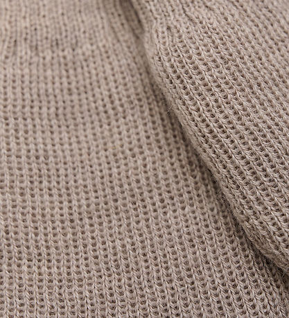 Huttelihut Luffer - Uld - Strik - Cobblestone