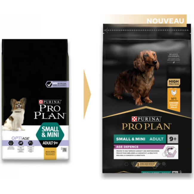 Croquettes pour chiens Pro Plan Adult 9+ Small & Mini