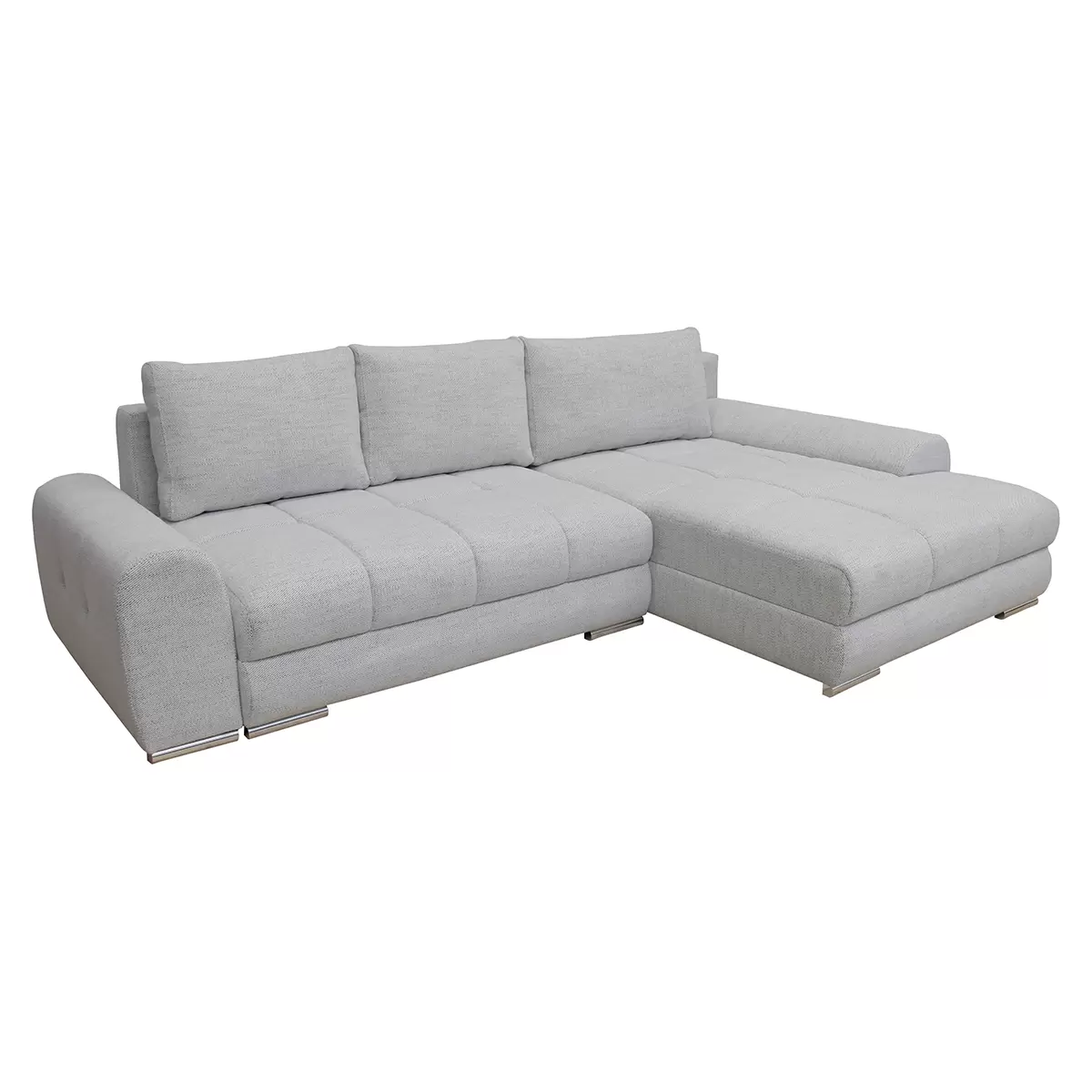 Ecksofa Lorenz 225x130 Grau