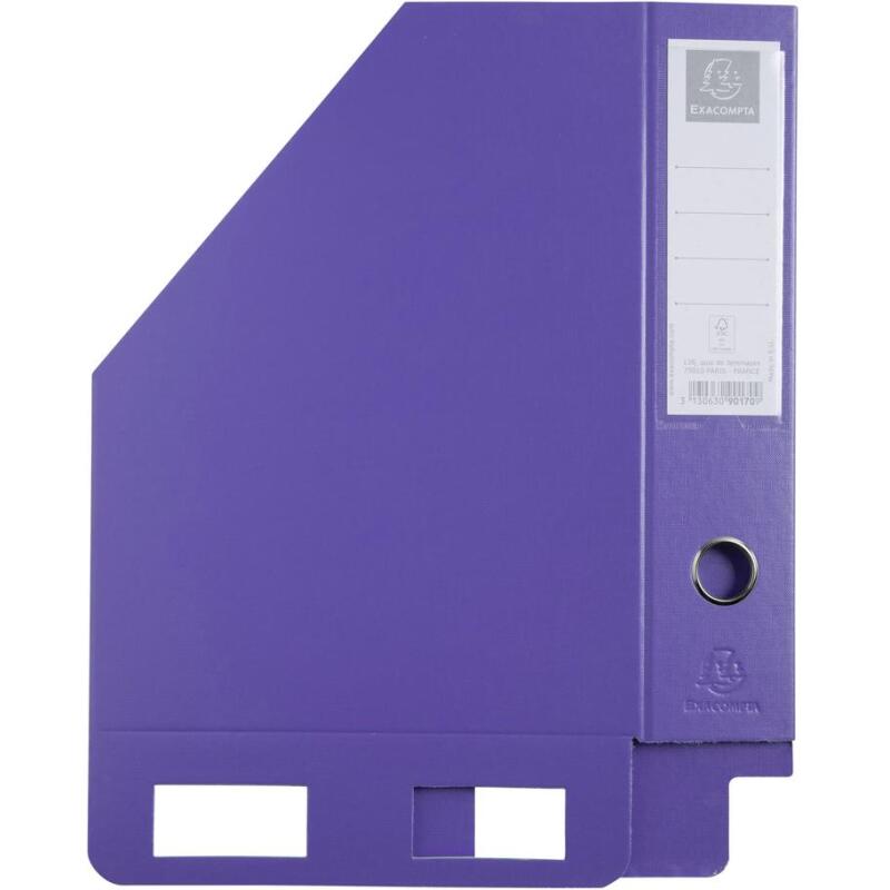 Porte-revues PP - Dos 70 mm - livrés à plat - 23 x 31 cm - Couleurs assorties