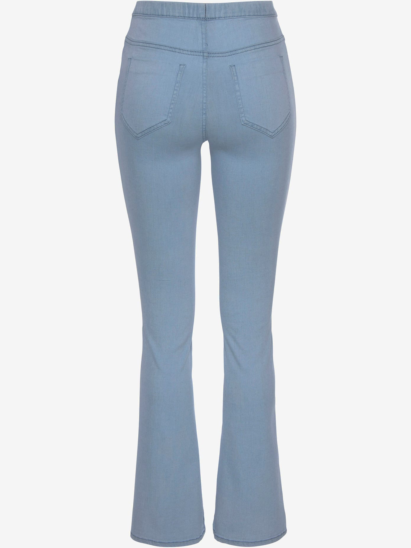 Jegging avec jambes évasées