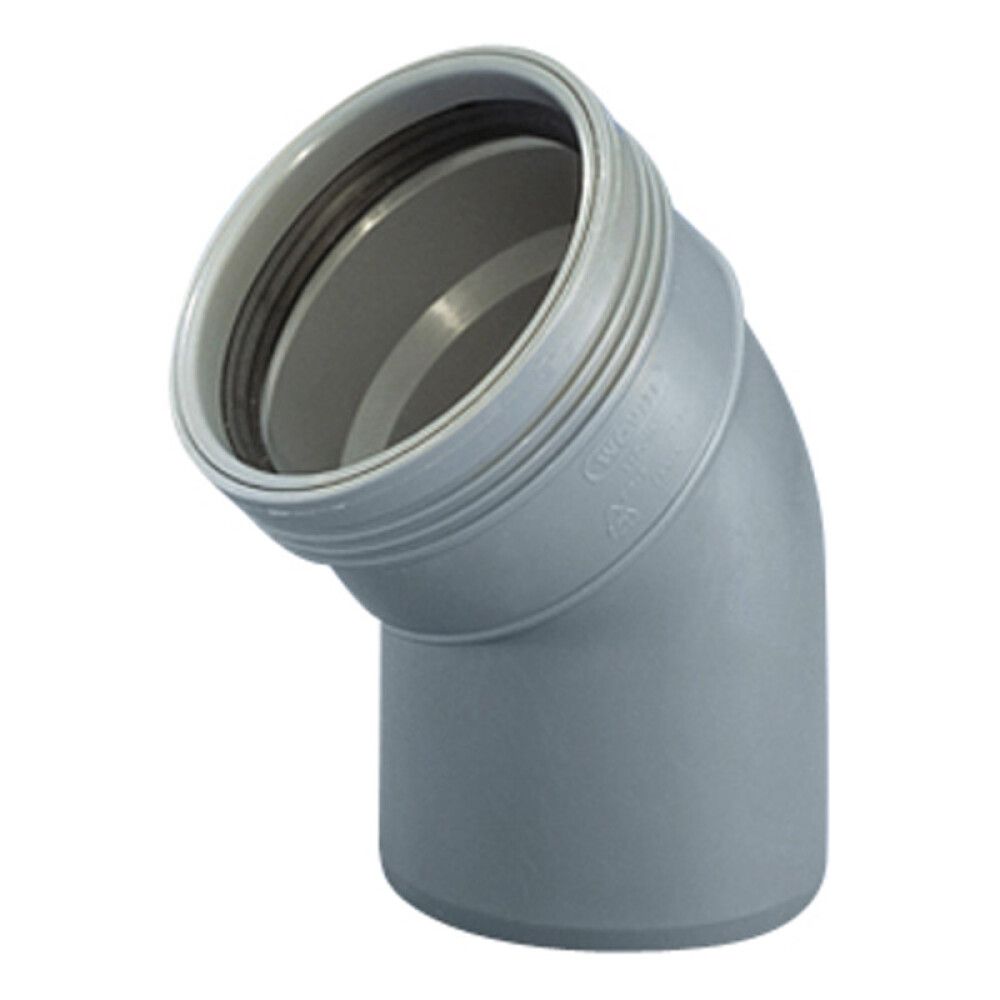 AVLØPSBØY WAVIN WAFIX PP 45° 40 MM