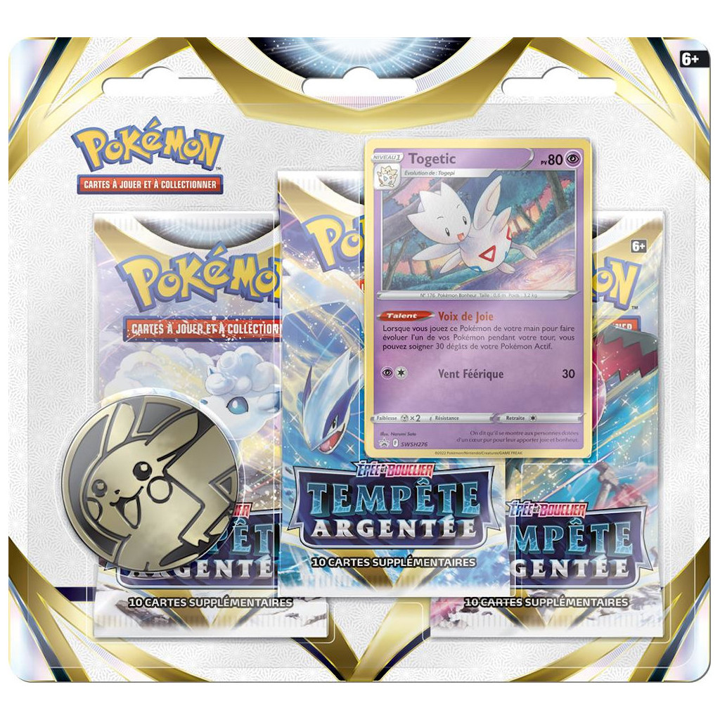 Pokémon EB12 : Tempête Argentée - Pack 3 Boosters