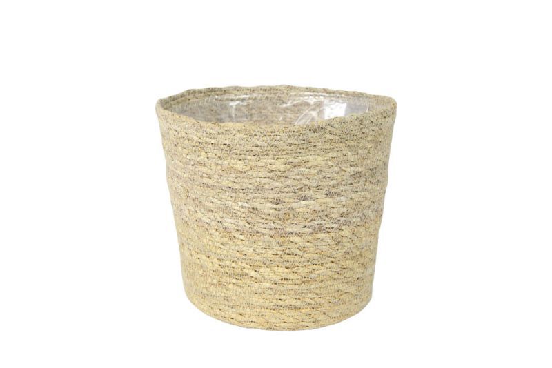 TS COLLECTION Igmar - Bloempot - Wit - 22 cm