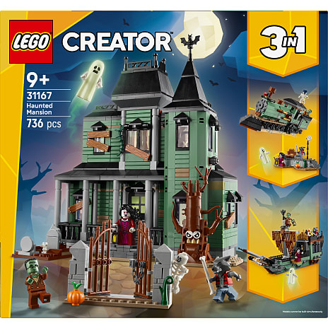 LEGO Creator 3-i-1 Hjemsøgt palæ 31167