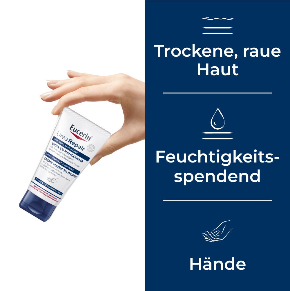 EUCERIN UreaRepair PLUS Handcreme Creme 5 % Urea Tb 75 ml