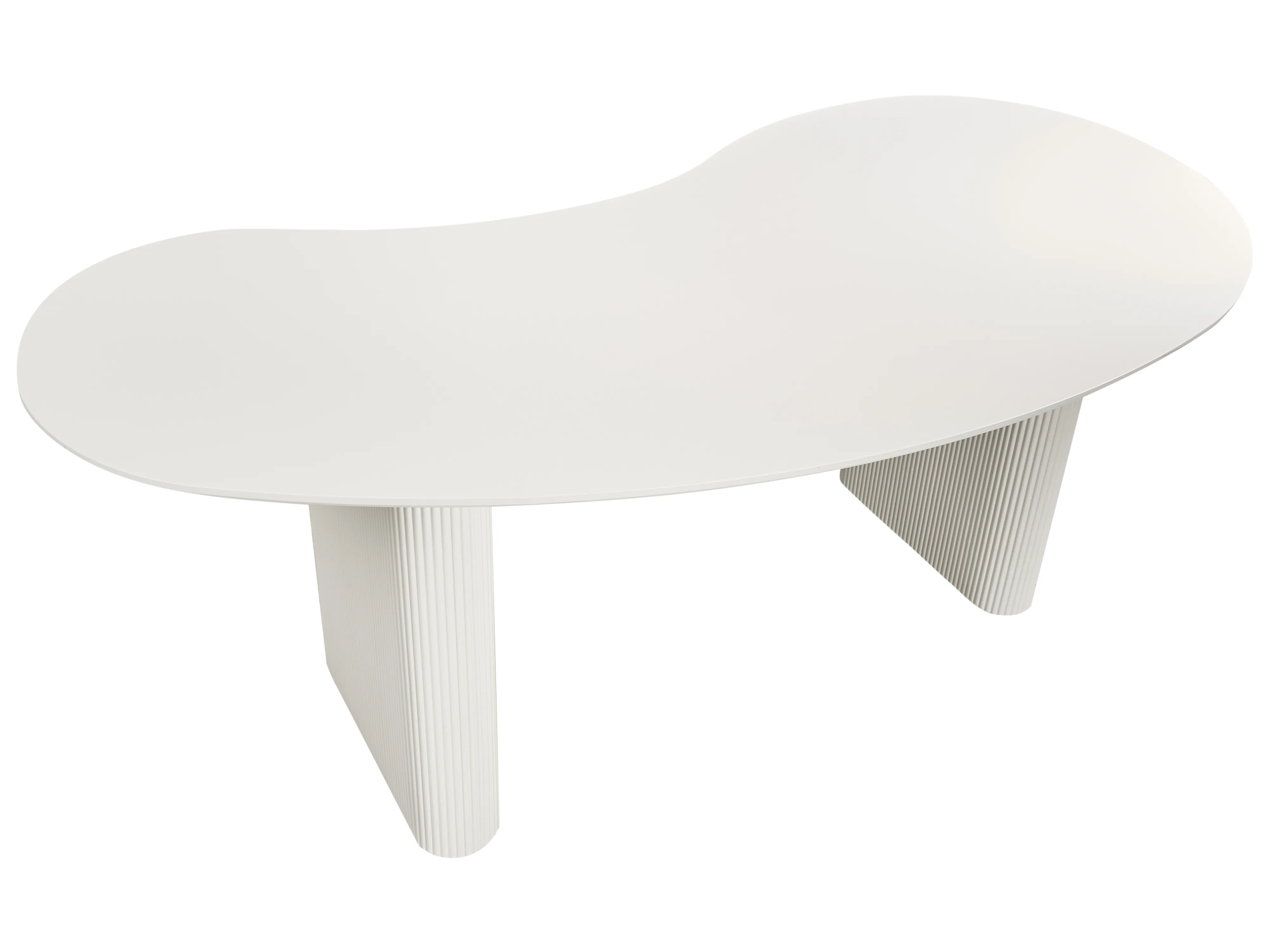 Eettafel PEERY Wit 93 cm 198 cm