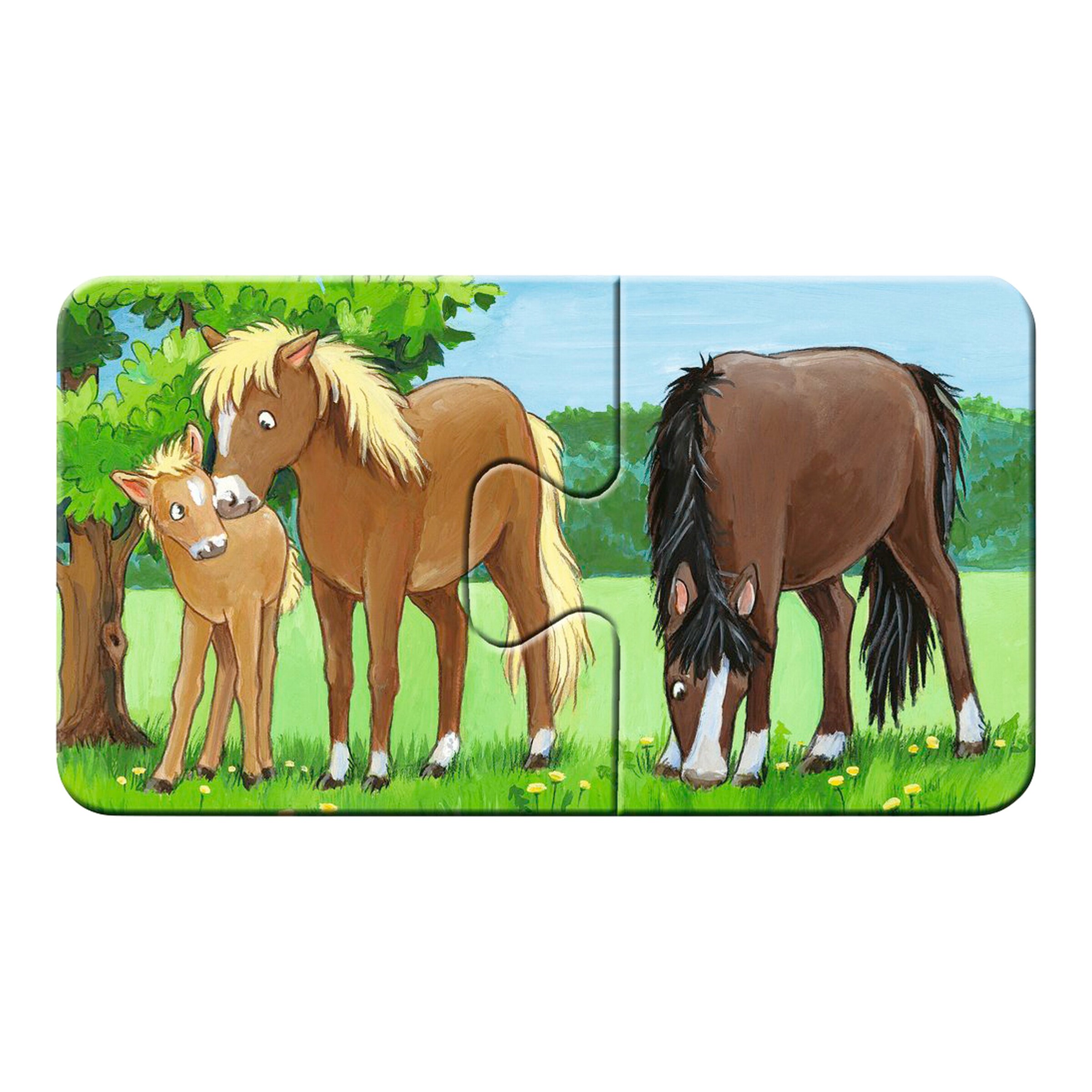 Ravensburger my first puzzles - Tierfamilien auf dem Bauernhof