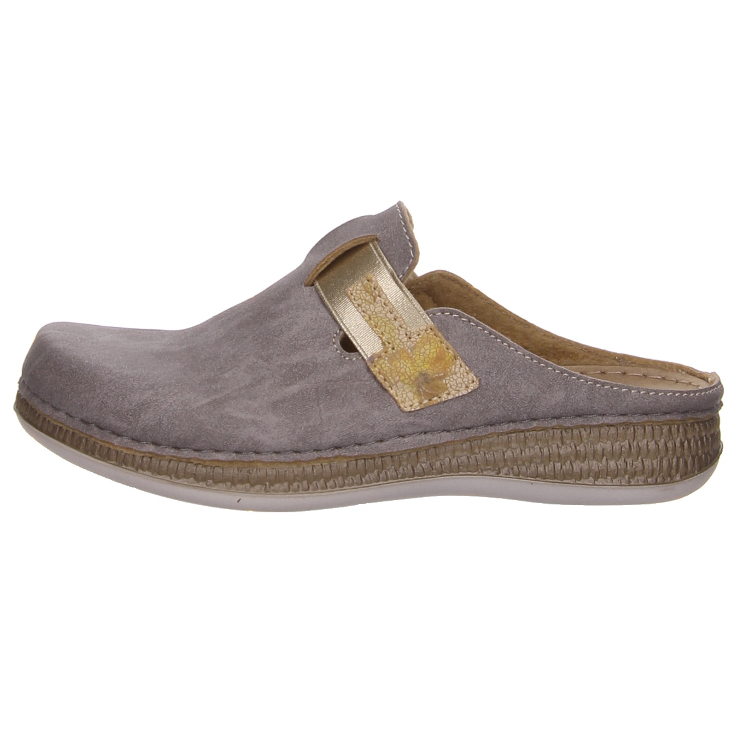 Fischer Clogs grau grau
