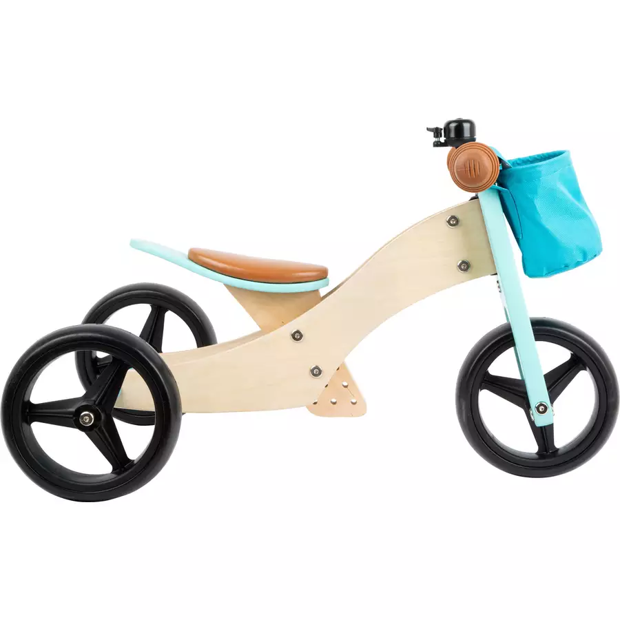 small foot® Laufrad-Trike 2 in 1 Türkis