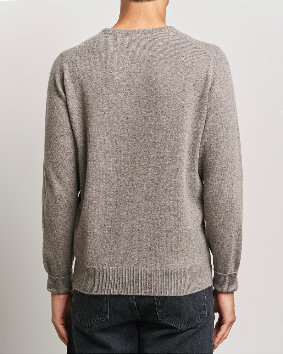 William Lockie Rob Lambswool Crewneck Vole