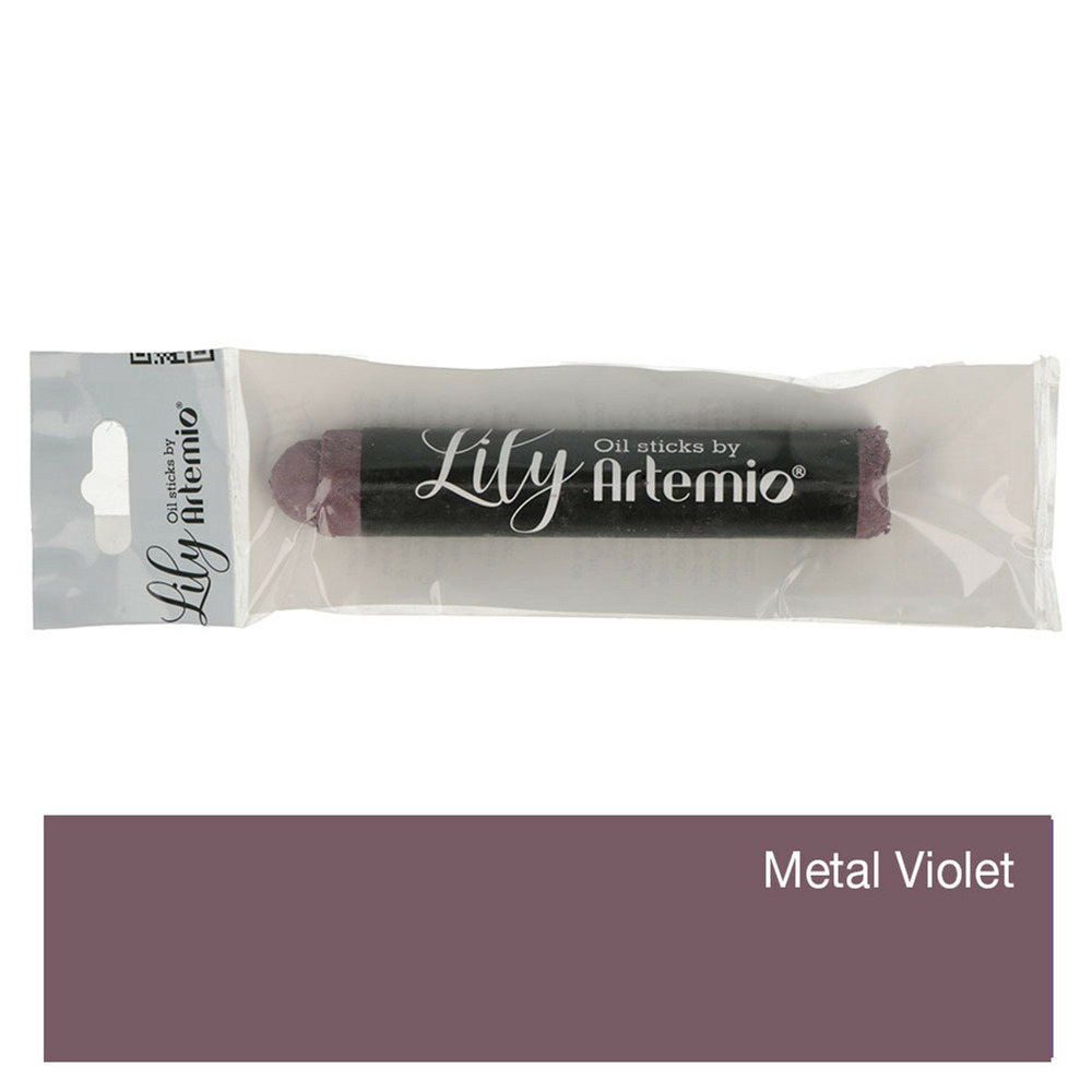 Pastel à l'huile métallique - violet