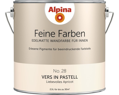 Alpina Fine Colors conserveermiddelvrij Vers in Pastel 2,5 L