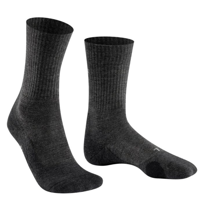 Falke Dame Strømper TK2 Explore Wool Socks Grå