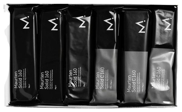 Barres énergétiques Maurten Solid 160 Mix Box - 12x55g