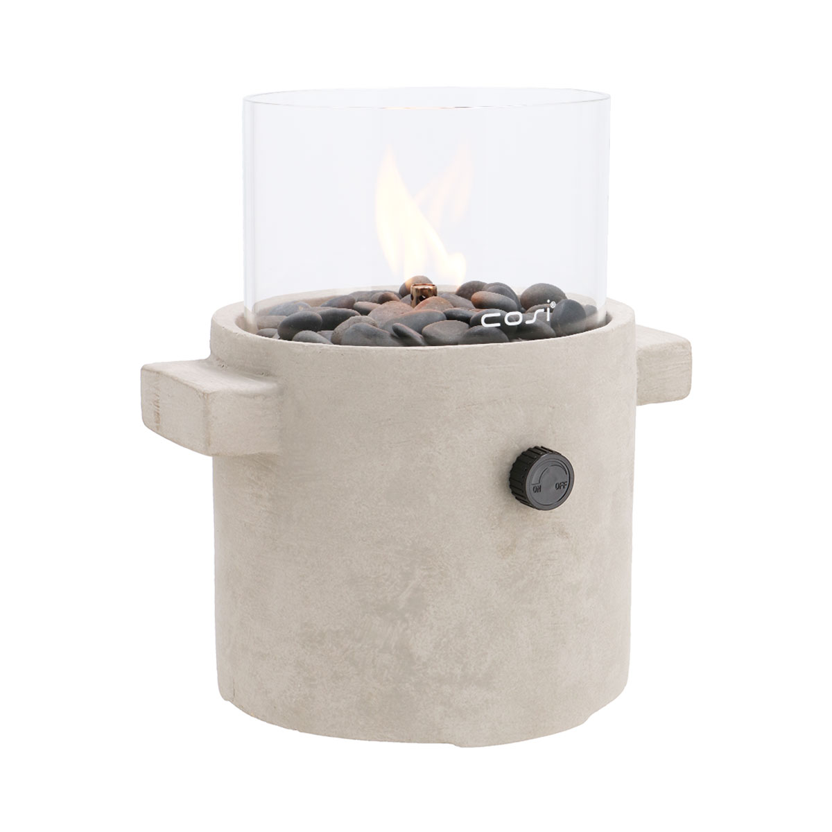 Cosi Fires Cosiscoop Craft gaslantaarn - light grey