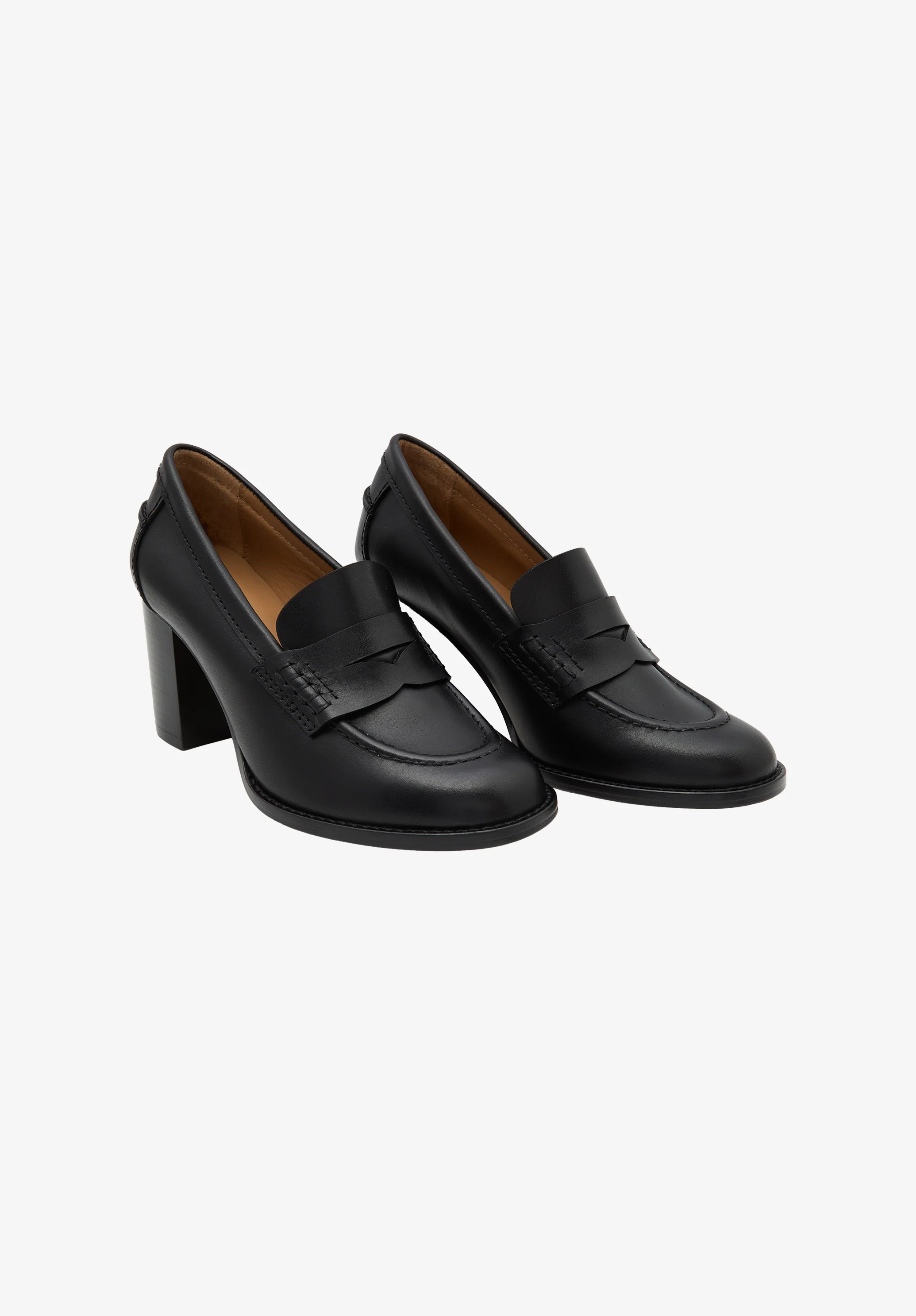 Les Mocassins Talons - Noir