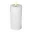 Kubbelys med flakkende flamme LED 15 cm