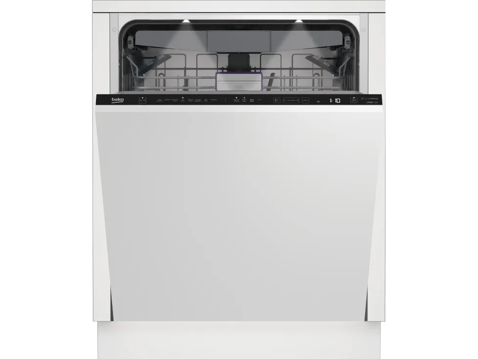 Beko BDIN38650C, Fuldt indbygget, Fuld størrelse (60 cm), Berøring, LCD, 1,3 m, 1,6 cm