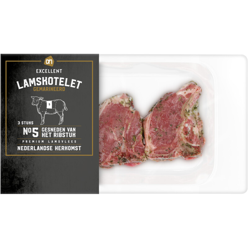 AH Excellent Lamskotelet gemarineerd