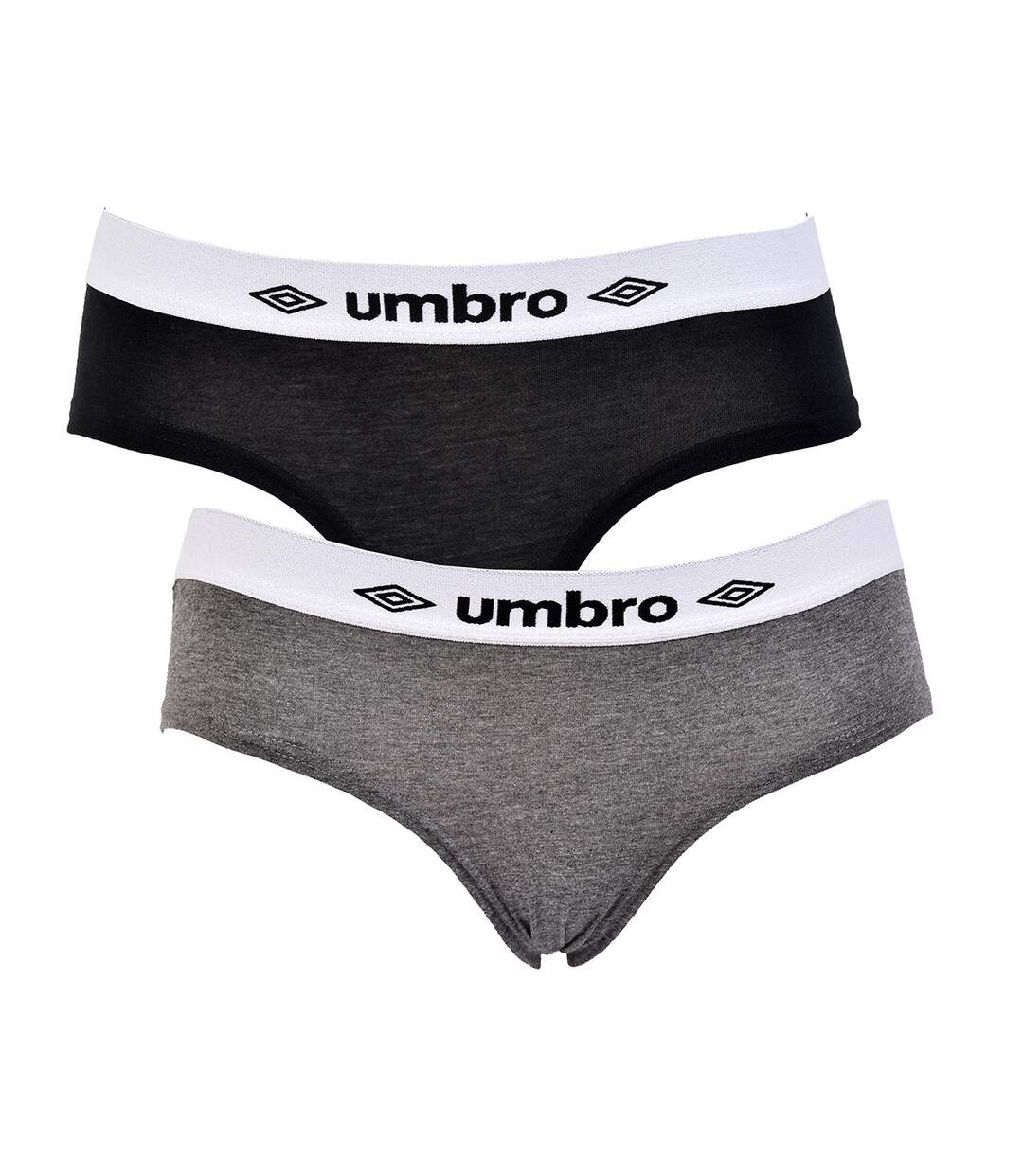 Boxer Femme en Coton Qualité et Confort-Assortiment modèles photos selon arrivages- Pack de 2 Boxers UMBRO SPORT
