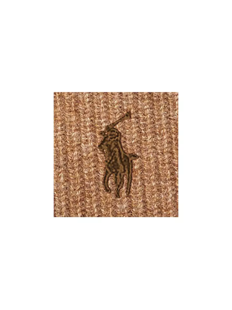 POLO RALPH LAUREN Kaschmirmütze - Haube  camel