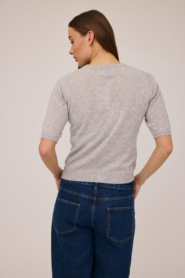 Magasin du Nord Collection Mabel 14 Cashmere Light grey melange