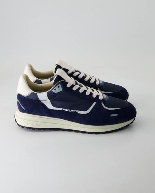 Woolrich Retro Sneaker in Blau