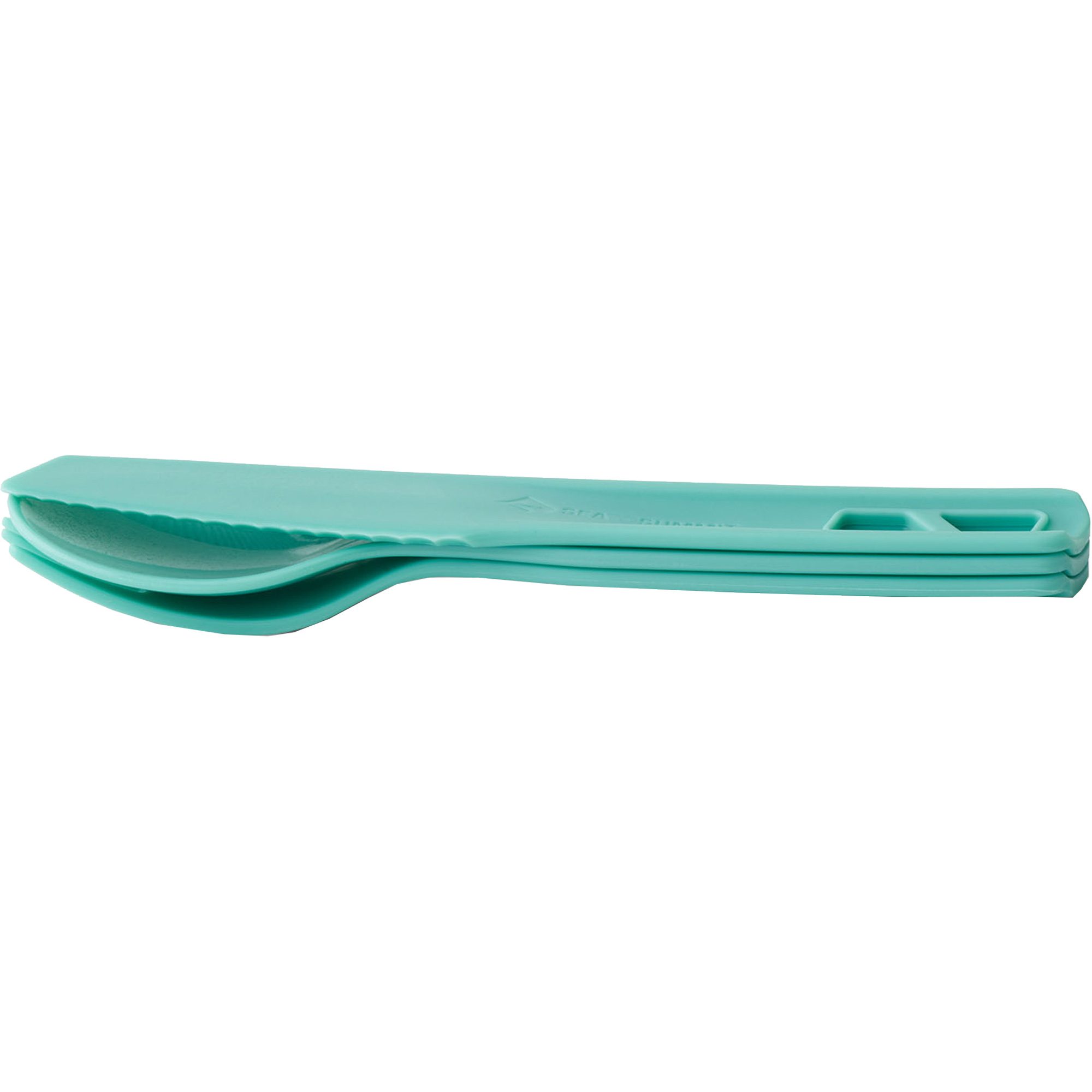 Sea to Summit Passage Cutlery Set Campingbesteck aqua sea blue