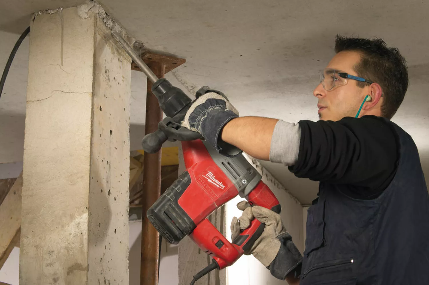 Milwaukee Kango 500 S SDS-max Breekhamer in koffer - 1300W - 8,5J