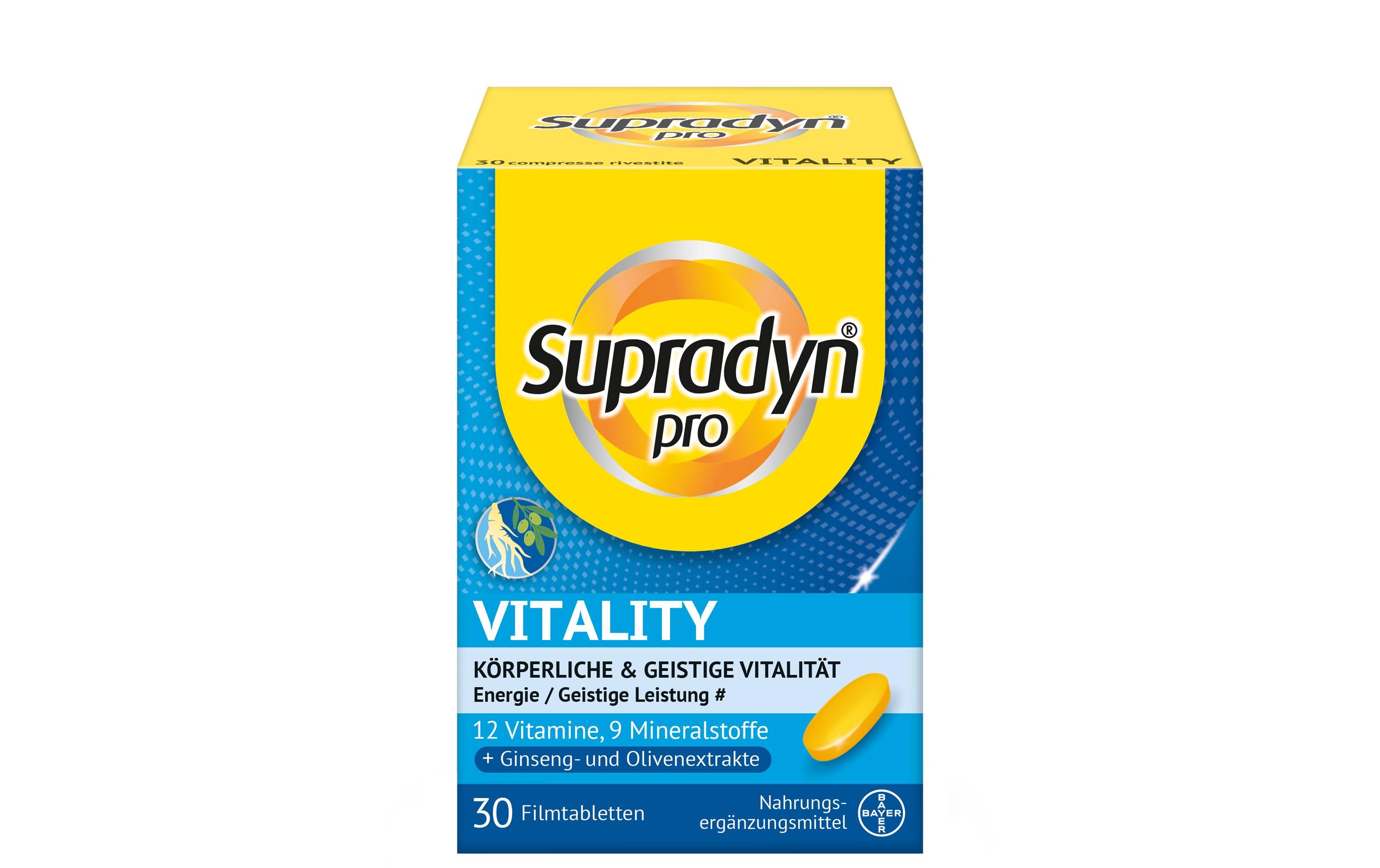 Pro Vitality 30 StückFilmtabletten