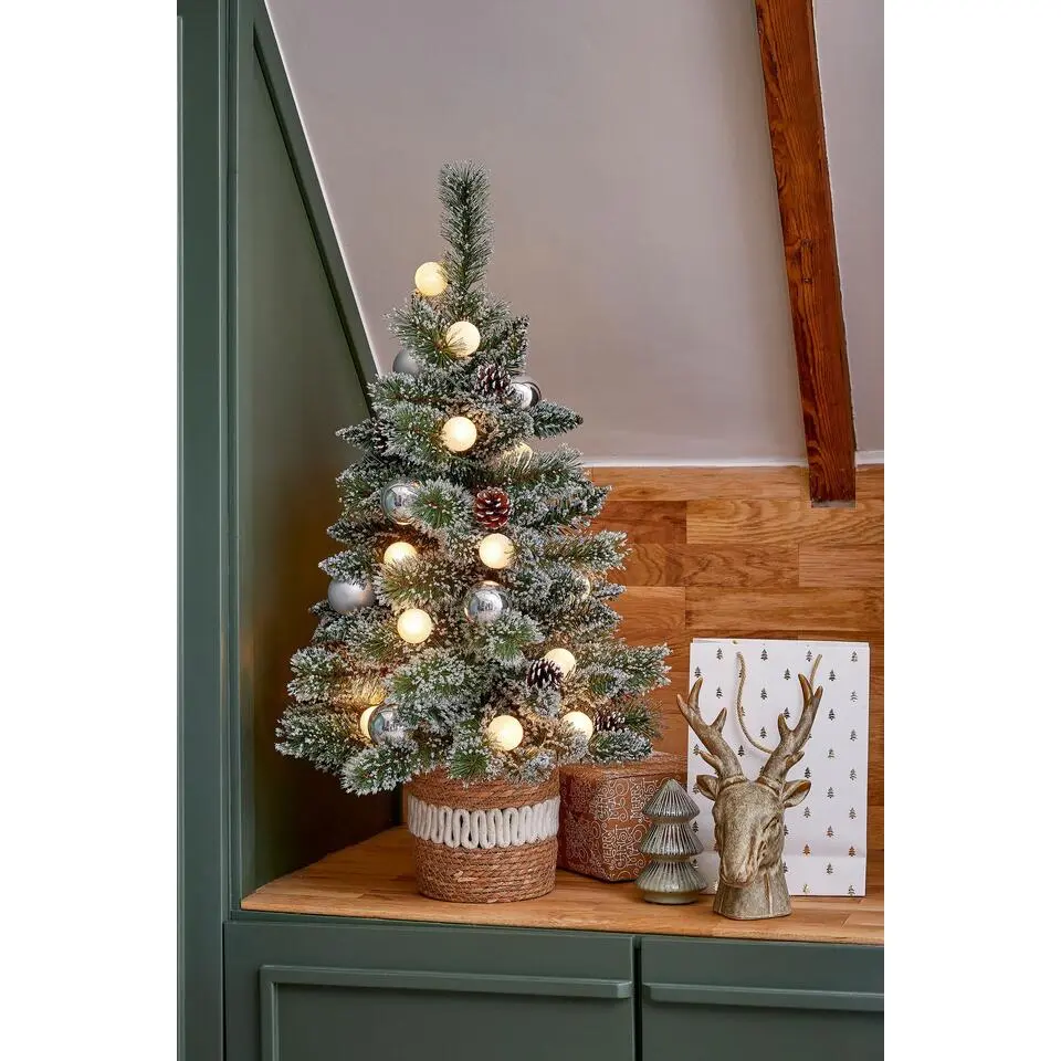 Black Box Trees Kaprun Kunstkerstboom met Verlichting - H90 cm