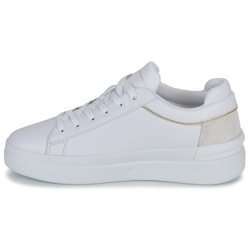 Tommy Hilfiger - CORP WEBBING COURT SNEAKER - Blanc / Marine / Rouge