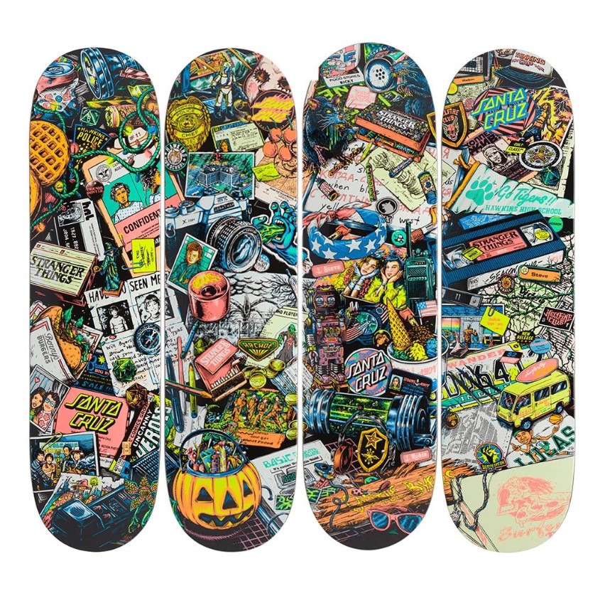Santa Cruz Deck Stranger Things S3 8.5