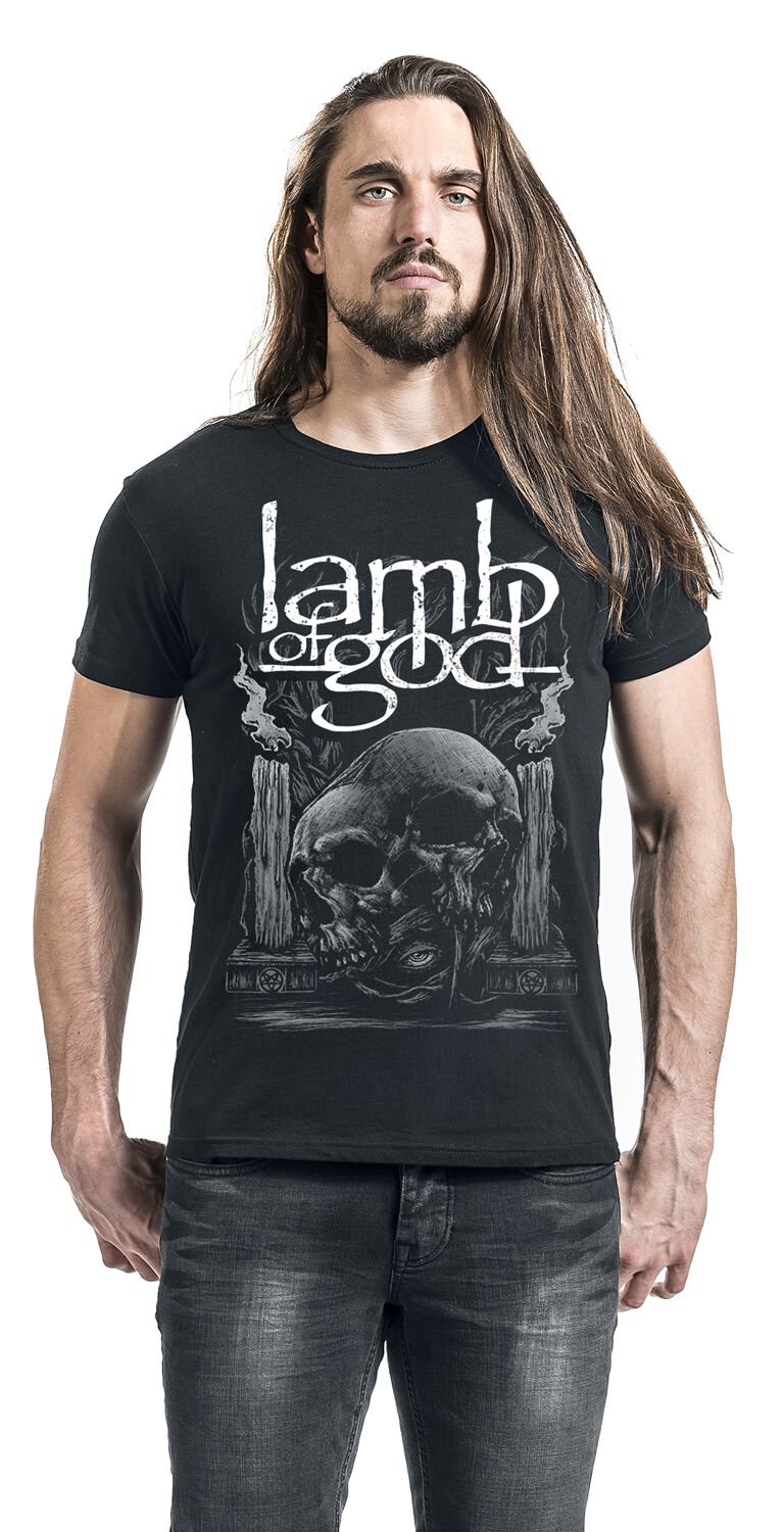 Candle Skull | Lamb Of God T-Shirt Manches courtes