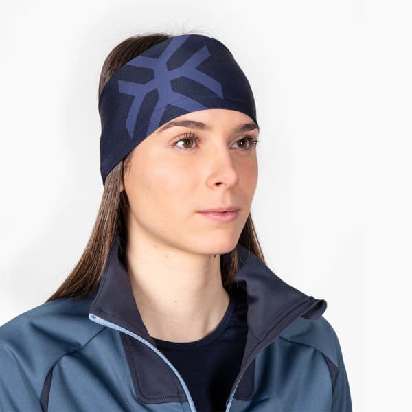 Bonnet Bandeau ski de randonnée AYAQ SESIA LIGHT HEADBAND BLUE SLATE