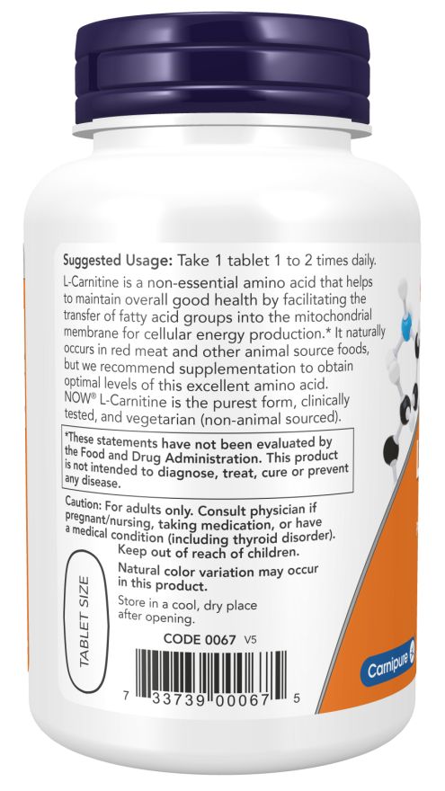 Now Foods L-Carnitin 1000 mg