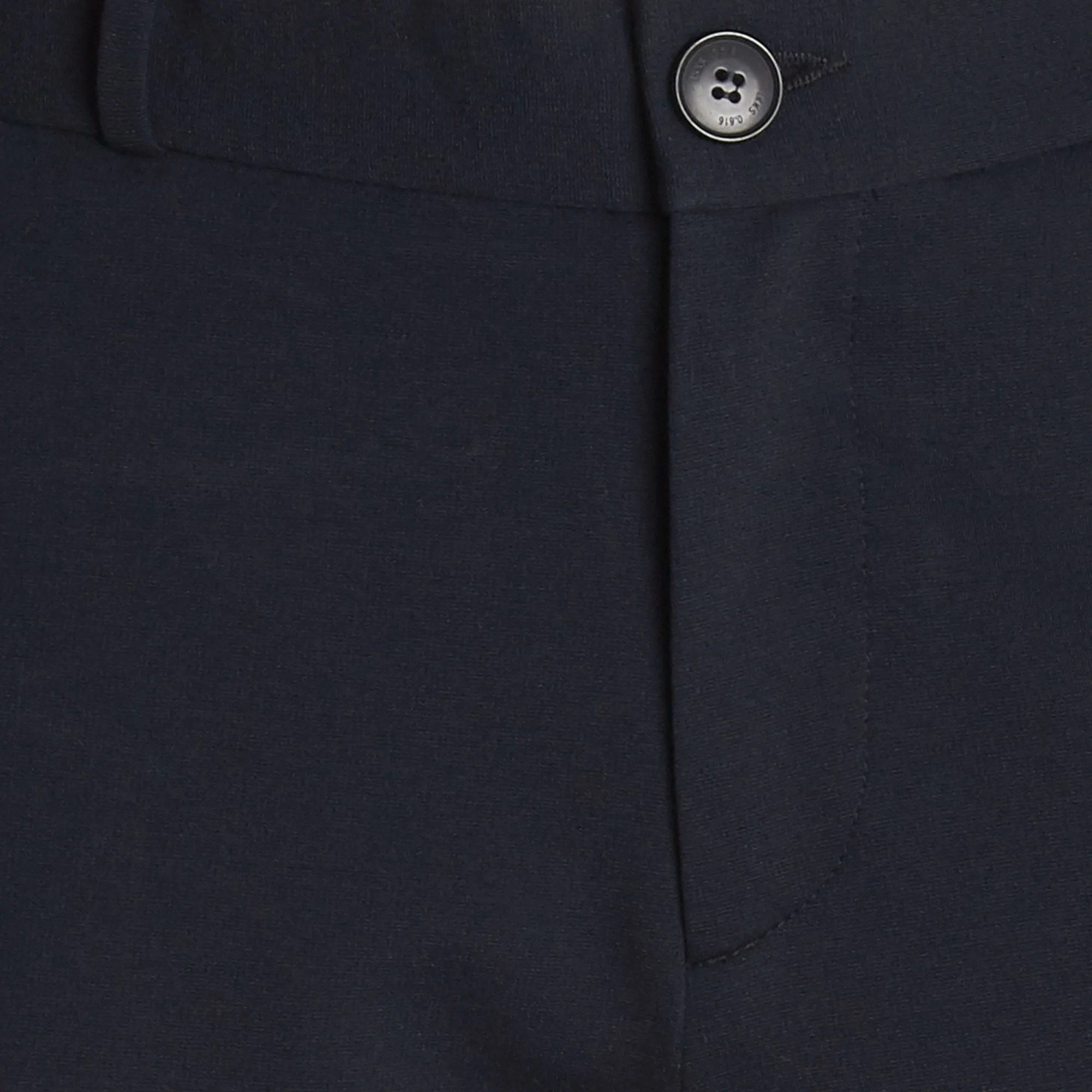 Pantalon slim en coton | Bleu