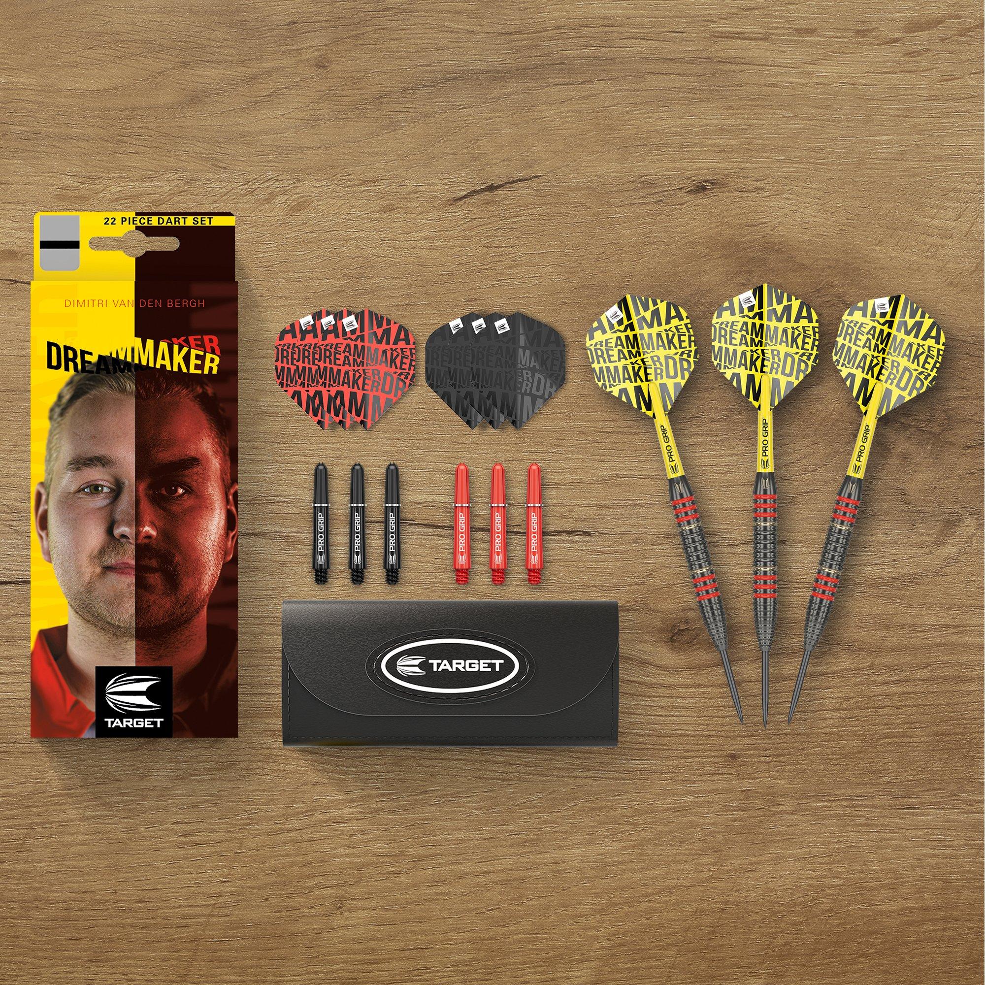 Target Darts Dimitri Van den Gergh Brass Darts Set
