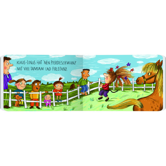 Locken, Pony, Pferdeschwanz und jede Menge Firlefanz