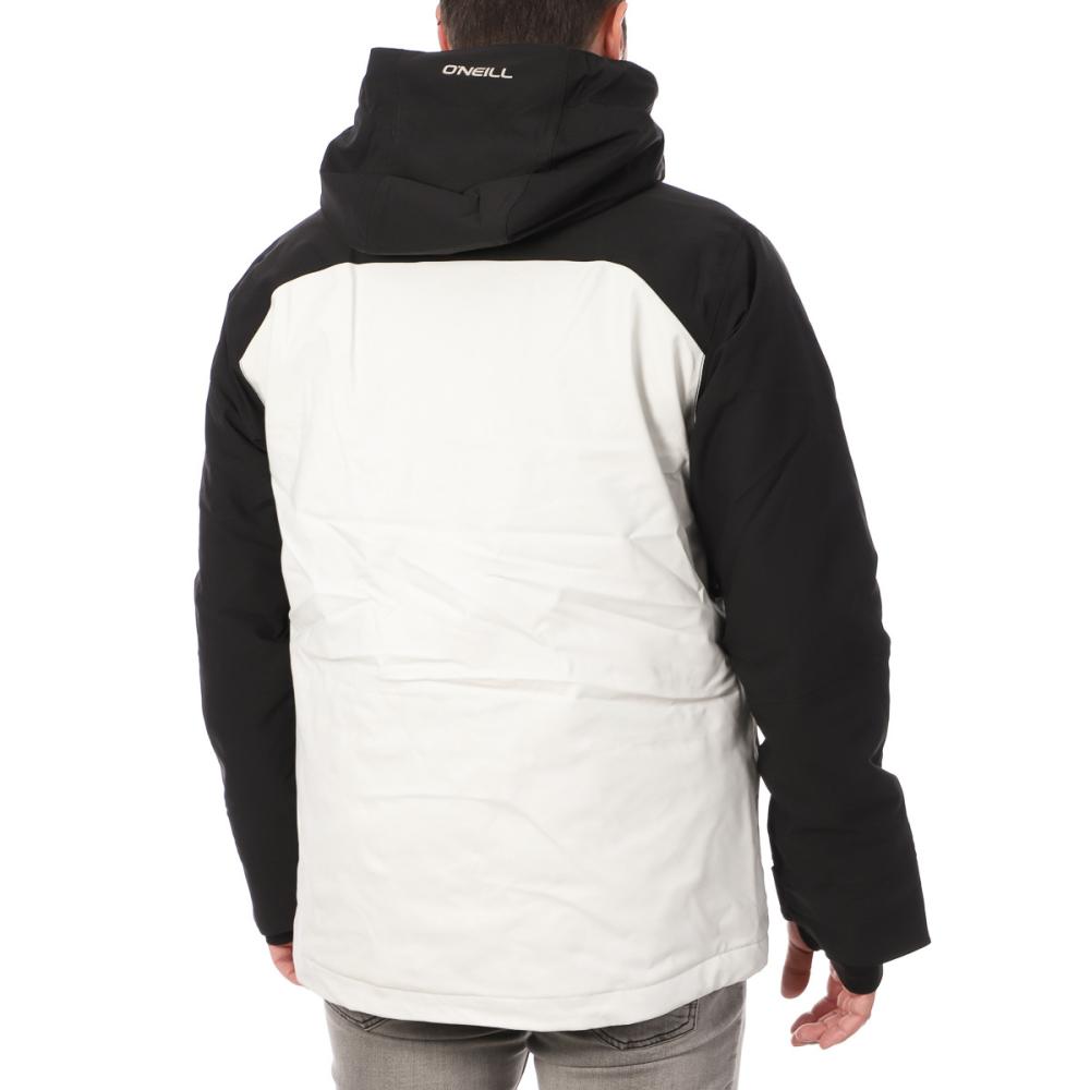 O'Neill Manteau de ski Écru/Noir Homme O'Neill Total Disorder