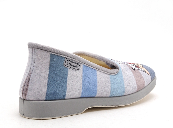 La maison de l espadrille chaussons homme a53h 6 multicolore