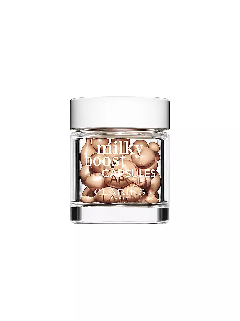 CLARINS Make Up - Milky Boost Capsules ( 03.5 ) 30 Stück  camel