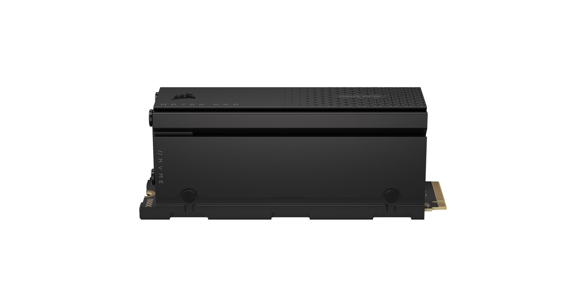CorsairMP700 PRO met luchtkoeler 2 TB SSD  (PCIe Gen5 x4 NVMe 2.0, M.2 2280, 3D TLC NAND)